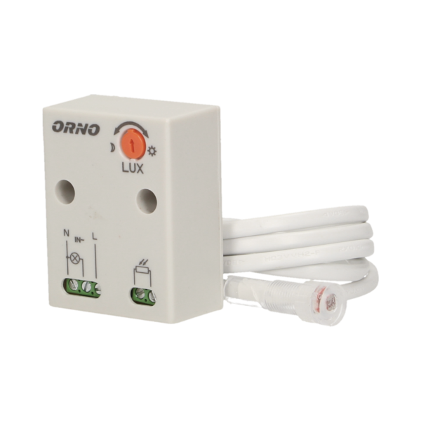 ORNO CZUJNIK ZMIERZCHOWY Z HERMETYCZNĄ ZEWNĘTRZNĄ SONDĄ, IP65, 2300W