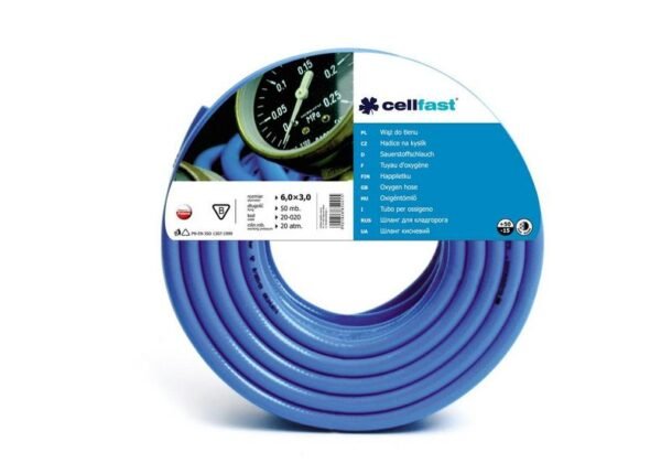 CELLFAST WĄŻ DO TLENU 6,0x3,0  80mb PL
