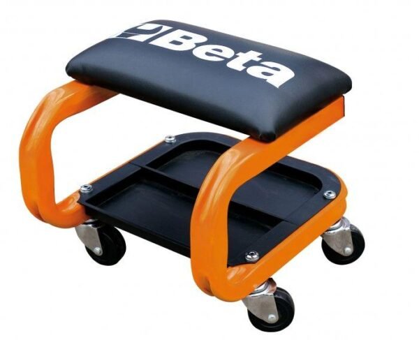 BETA TABORET NA KÓŁKACH CZERWONY  2252R