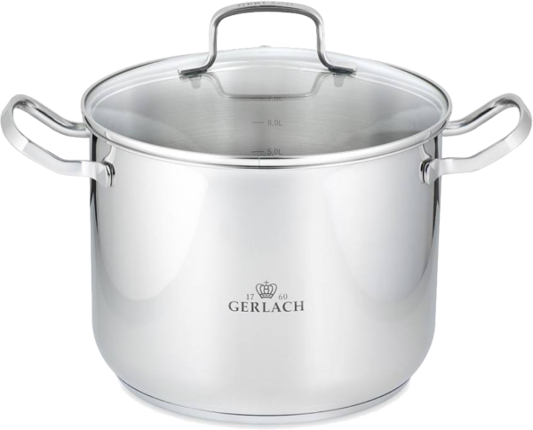 GERLACH.GARNEK Z POKRYWKĄ 24cm SIMPLE