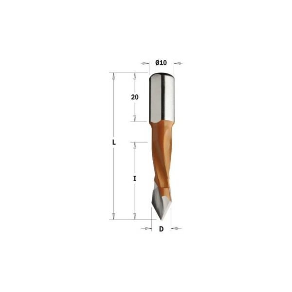 CMT WIERTŁO PHW D=5 I=30 L=57.5 S=10x20