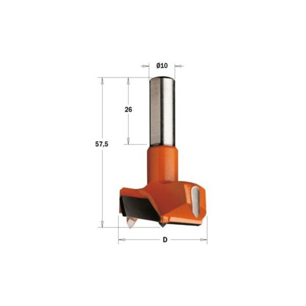 WIERTŁO PUSZKOWE HW D=20 L=57 S=10