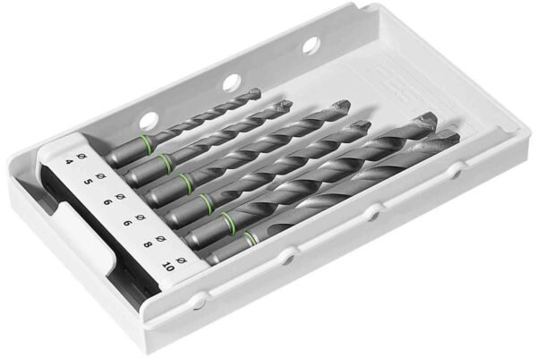 FESTOOL WIERTŁA DO BETONU DB STONE CE SET TL ZESATAW 6 szt. 4-5-6-6-8-10mm