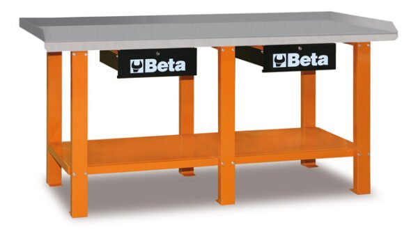 BETA STÓŁ WARSZTATOWY C56O POMARAŃCZOWY