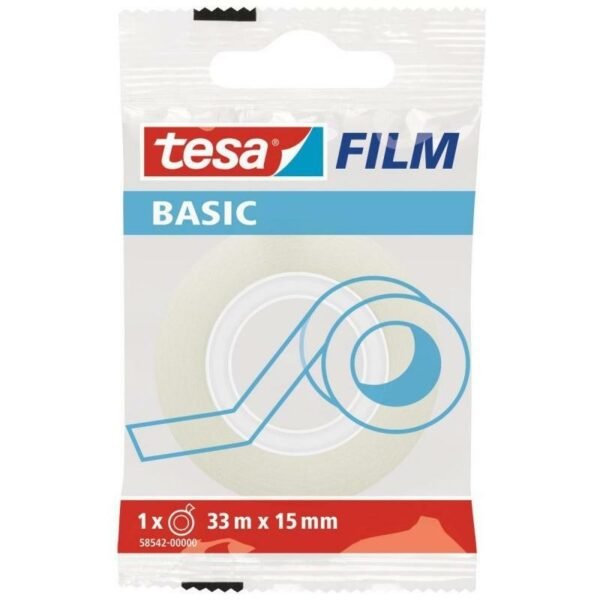 TESA TAŚMA BIUROWA BASIC 33m x 15mm