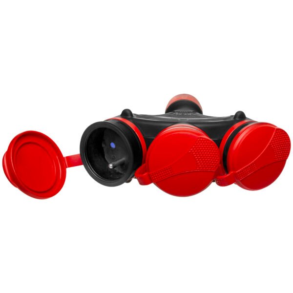 AWTOOLS GNIAZDO  EXTREME POTRÓJNE Z KLAPKAMI IP54 16A