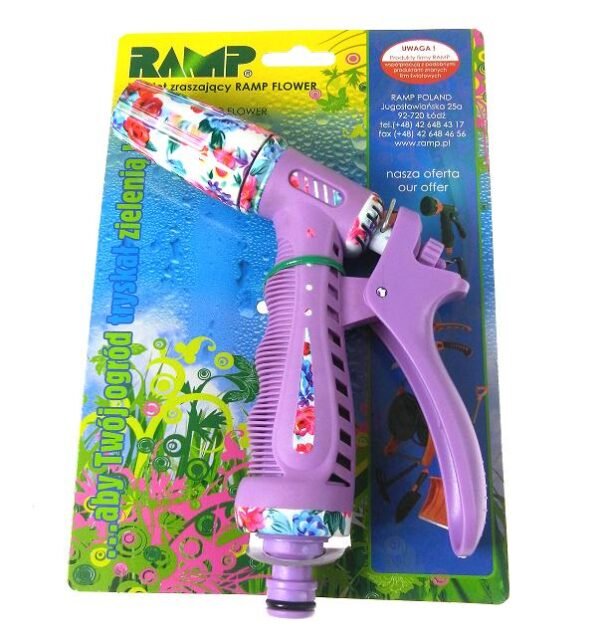 RAMP PISTOLET DO WODY ZRASZAJĄCY PROSTY FLOWER