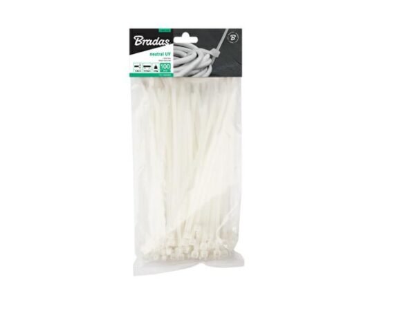 OPASKA PLASTIK BIAŁA  8,8x450/100szt...
