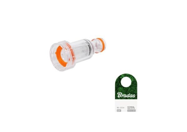 PRZYŁĄCZE NA KRAN  3/4" Z FILTREM /BS
