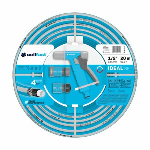 CELLFAST ZESTAW ZRASZAJĄCY IDEAL ROZMIAR: 1/2" DŁUGOŚĆ: 20m
